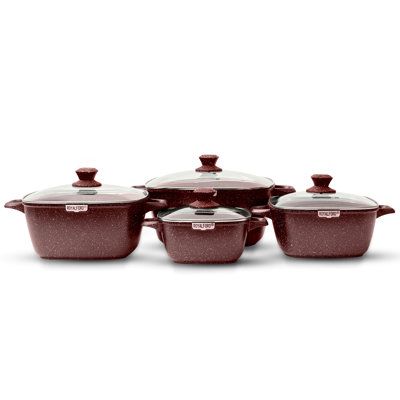4 - Piece Non-Stick Aluminum Cookware Set
