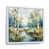 Cadre flottant blanc