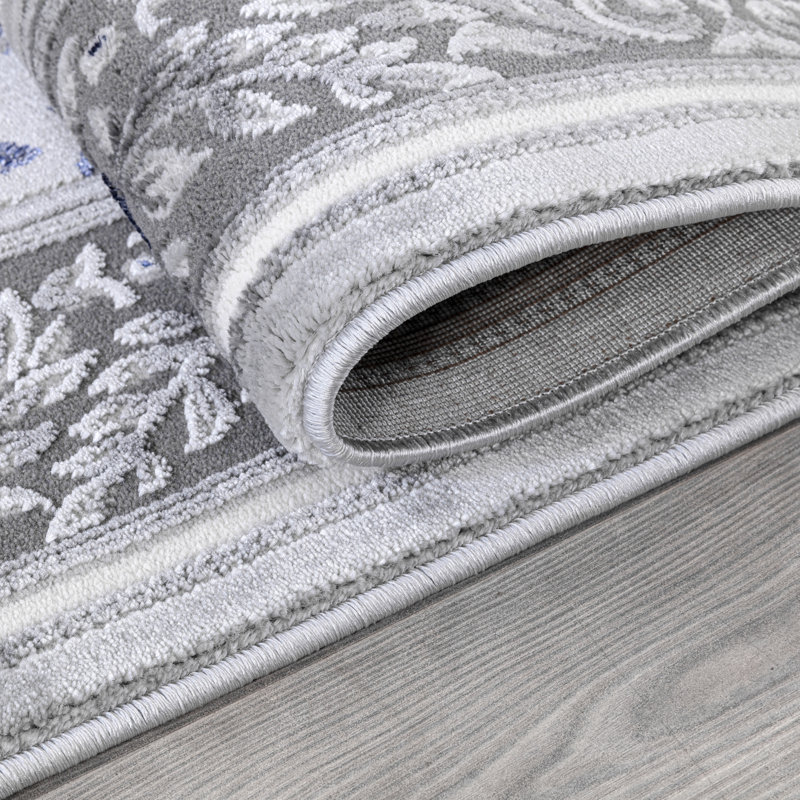 Ashiah Floral Indoor / Outdoor Area Rug, Rectangle 80 x 150 cm
