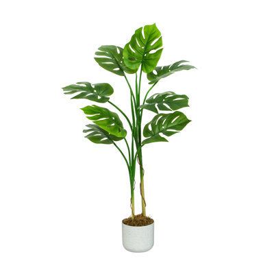 Antavis Faux Monstera Tree in Pot