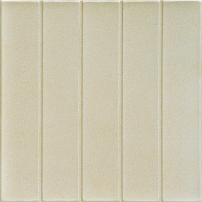 Bead Board 1.6 ft. x 1.6 ft. Polystyrene Glue-up Ceiling Tile