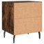 Roshawna 40cm W Iron Bedside Table-135624554