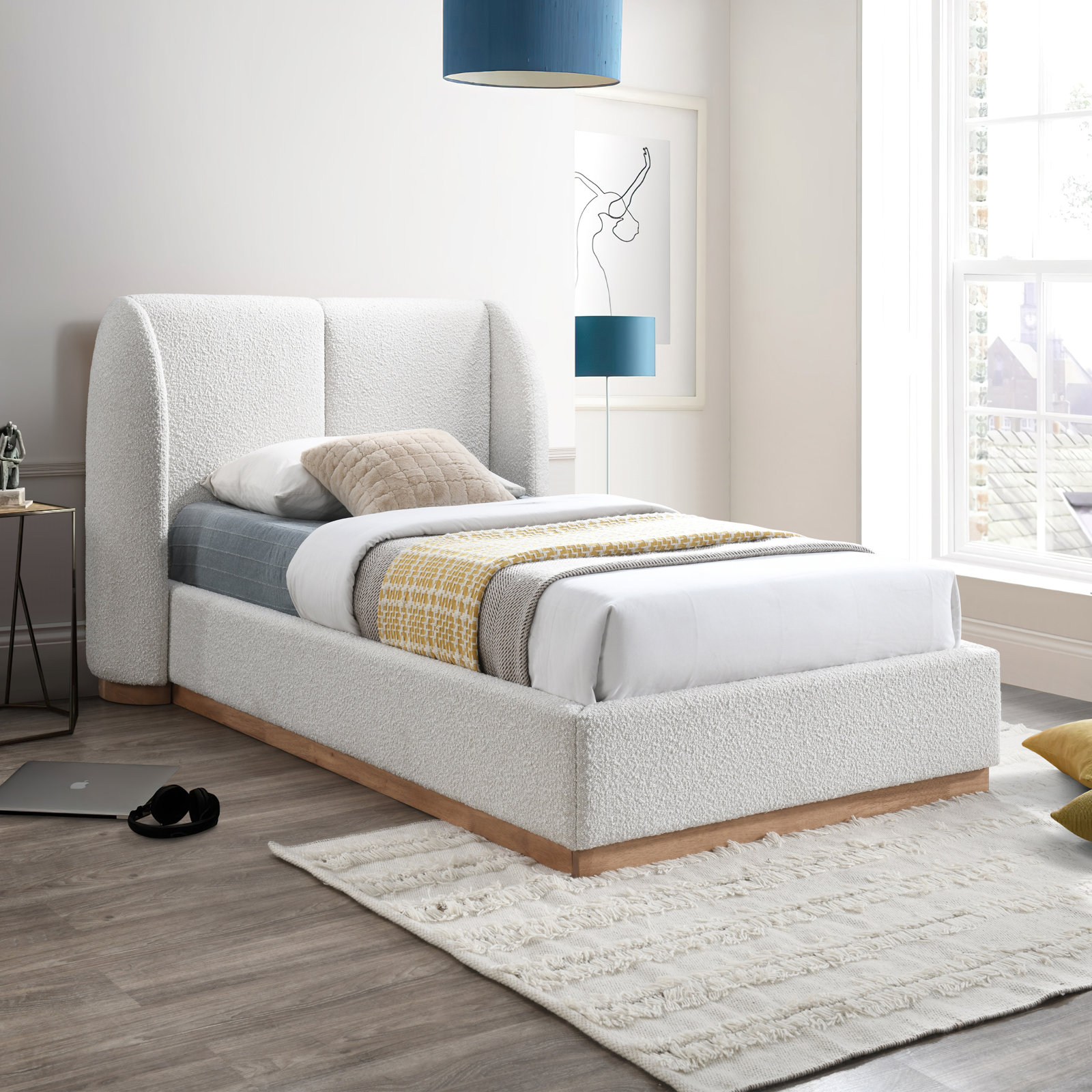 Jardin Boucle Bed, Twin