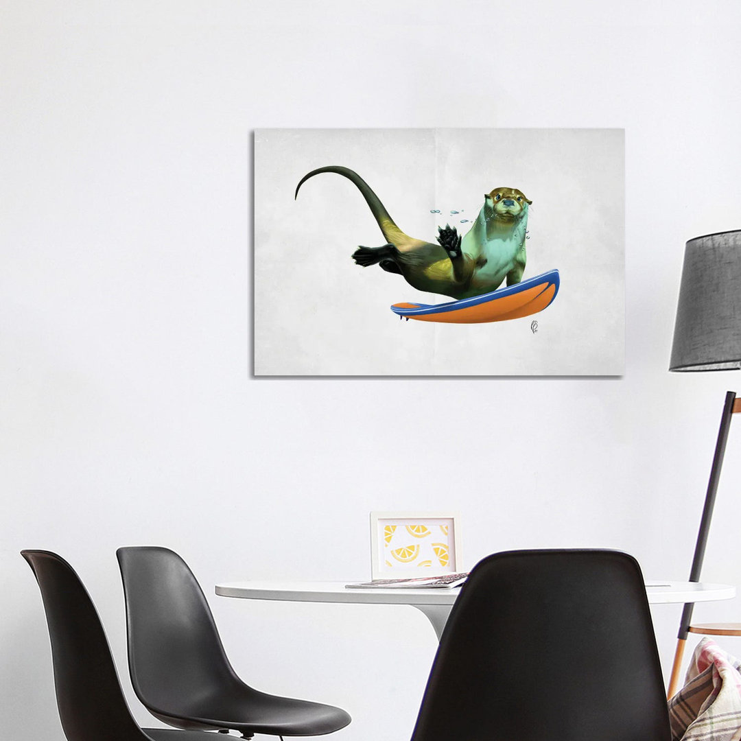 Otterly (Wordless) von Rob Snow - Galerie-verpackte Leinwand Giclée