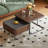 Solid Wood Nesting Coffee Table