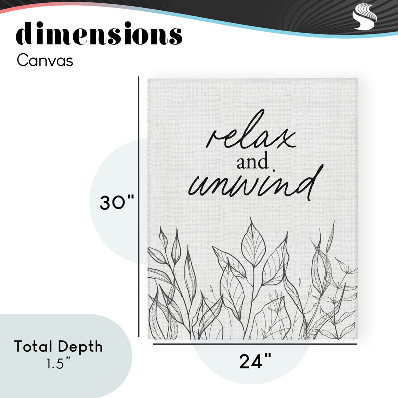 Toile Relax Relax, H 30 po x l 24 po