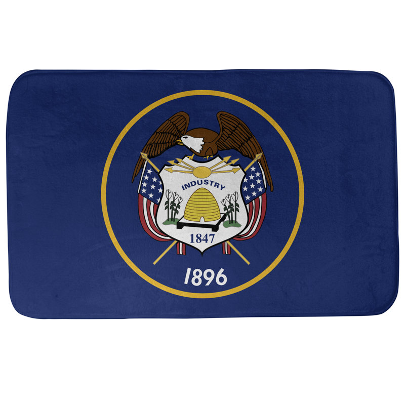 Tapis pour salle de bain pavillon de l’utah Fawcett, l 17 po x L 24 po