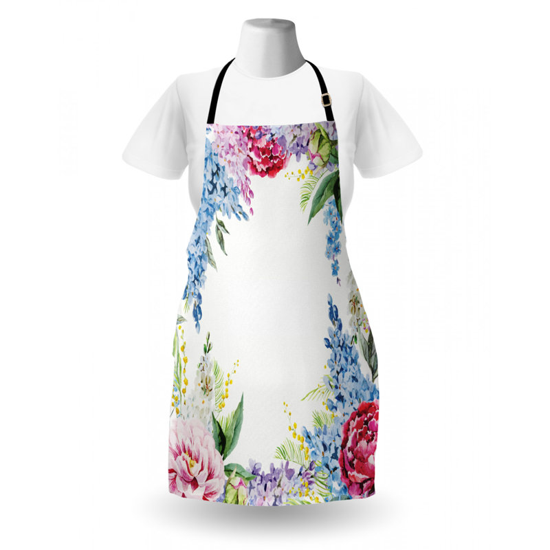 Floral Bib Apron