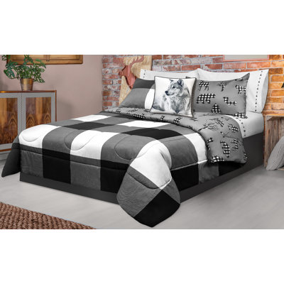 Buffalo Polyester Plaid Comforter