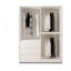 Garde-robe simple de couleur unie