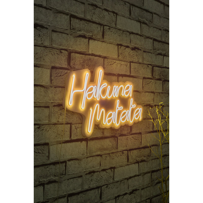 Bande lumineuse néon flexible à DEL, étanche IP67, jaune, 14,6 po x 11,4 po x 0,8 po | Gabarit en mousse de PVC, 12 V CC, 200 lumens, durée de vie de 40 000 heures, système de suspension murale intégré | Parfait pour la décoration intérieure et les fêtes