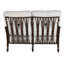Coco Cushioned Loveseat w/Two Accent Pillows