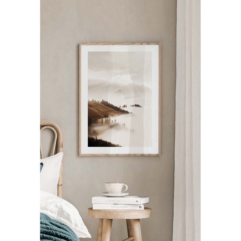 Stunning Decorative Framed MDF Painting, 12.9 x 18.9 inches | 100% Solid Wood Frame (Thickness: 0.8 inches) | Vibrant Digital Print, Perfect for Home Décor & Gallery Walls, Adds Elegance & Style to Any Room