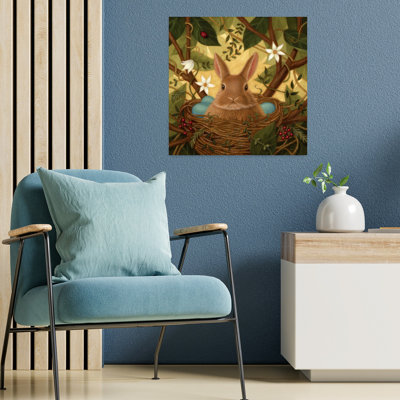The Surrogate Contemporary Rabbit Spring Forest Art
