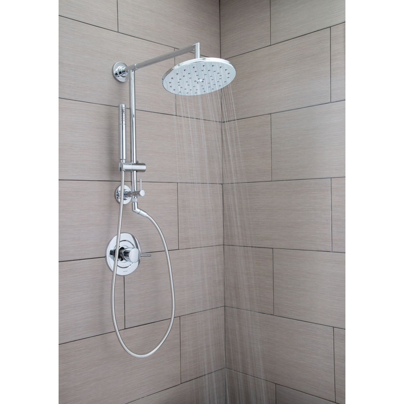 Moen Annex Rail Slide Bar Shower Pipe, Chrome