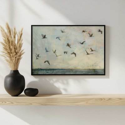 «Birds in Flight» par Kamdon Kreations, reproduction d'art