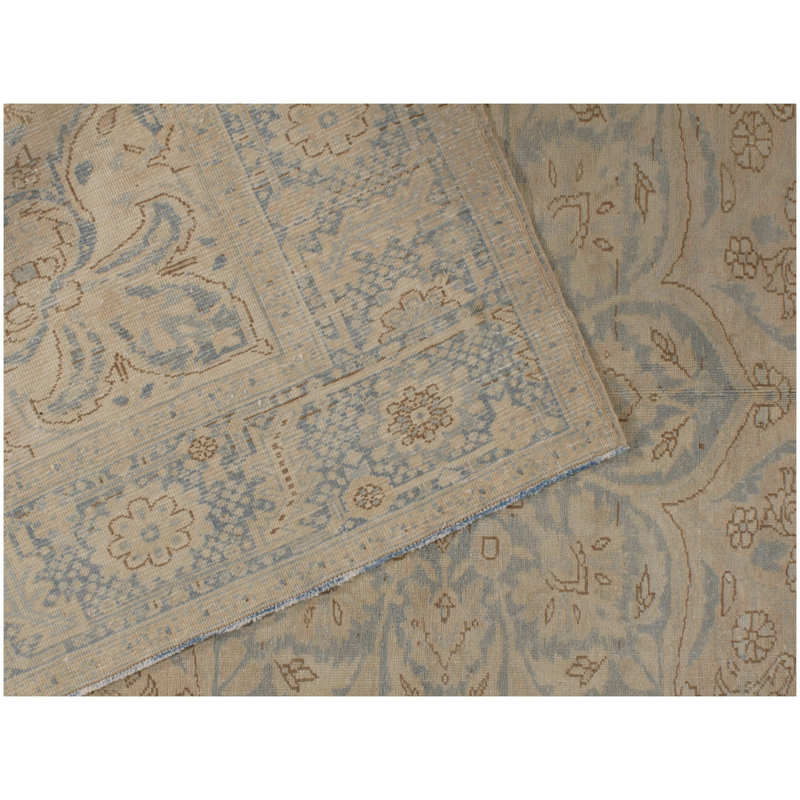 Vintage One-of-a-Kind Rectangle 8'1" X 11'5" Hand Knotted Area Rug