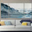 Winter Fjords I - 3 pièces, impression sur toile-586575230