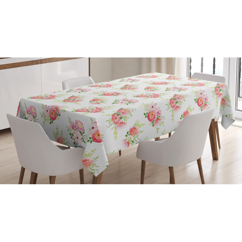 Geometric Tablecloth, 70" L x 52" W