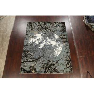 One-of-a-Kind 7'11'' X 10'4'' New Age Area Rug in