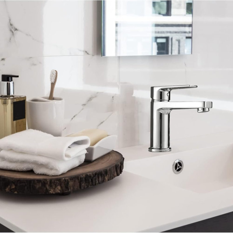 Latitude Run Ayvan Kitchen Faucet with Soap Dispenser