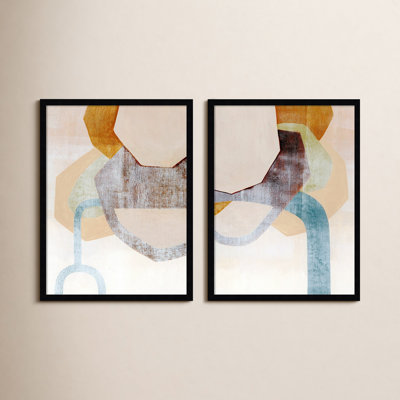 Desert Rockfalls 2-Piece Print Set