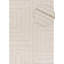 Carmel Modern Geometric Cream/Beige Area Rug-128552180