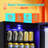 DEMULLER Beverage Fridge, 125 Can Mini Fridge With Glass Door, Beverage Cooler Refrigerator, Wine Drink Beer Cooler, 4 Adjustable Shelves & Digital Temperature Display