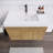 35.44'' Single Bathroom Vanity with Acrylic Top-40718884