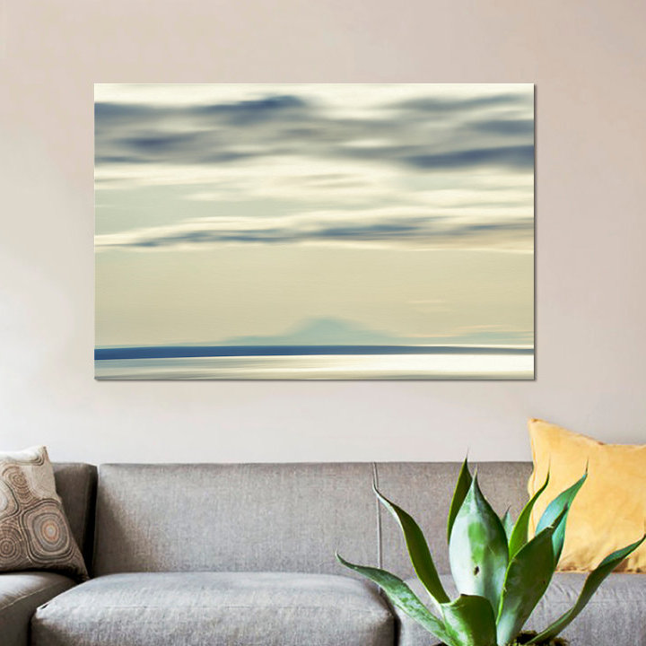 « cloud formations iv », impression sur toile, H 18 po x l 26 po x P 1,5 po, Toile avec cadre noir, Pas de tapis