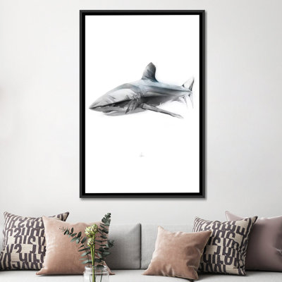«Shark I», reproduction d'art sur toile tendue