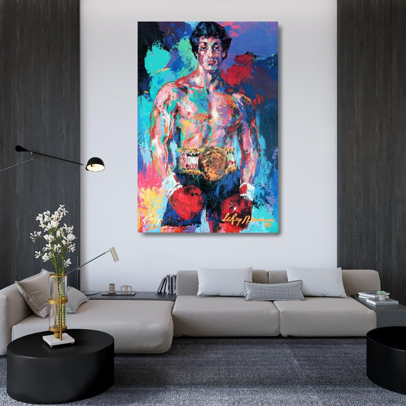 Rocky Balboa, 48'' H x 32'' W