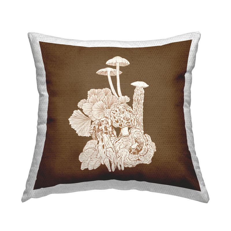 Housse et insert de coussin décoratif carré en polyester pour l'intérieur et l'extérieur