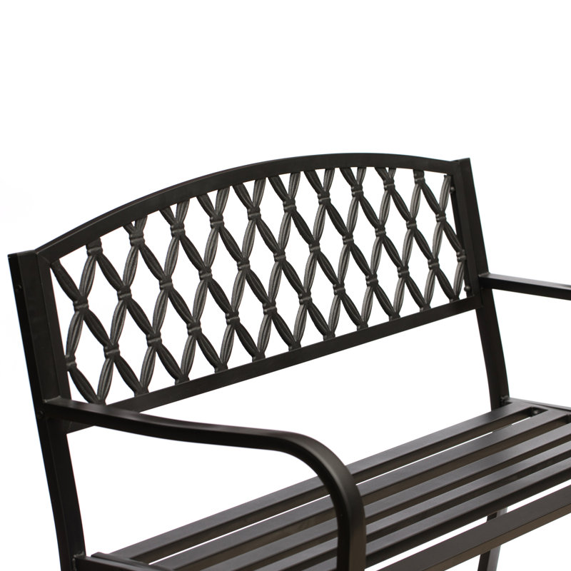 Barty Metal Outdoor Bench