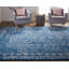 Tapis bleu touffeté à la main Leeson-1580835182