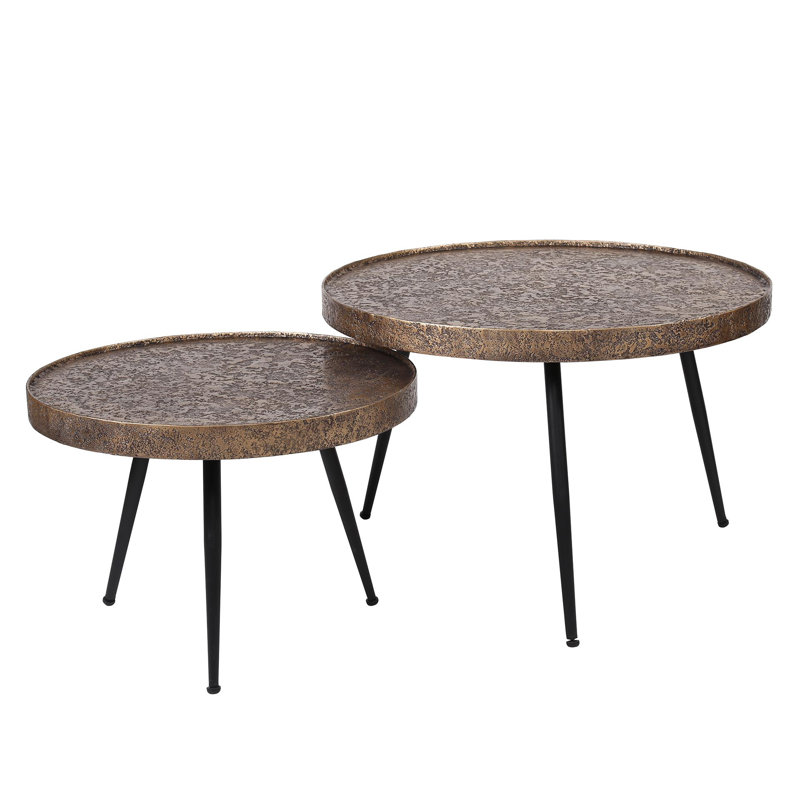2-piece coffee table set Heinrich