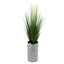 55'' Faux Reed Grass in Metal Planter