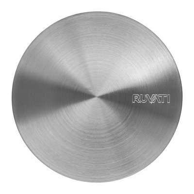 Ruvati Drain Cover for Kitchen Sink and Garbage Disposal - Brushed Stainless Steel