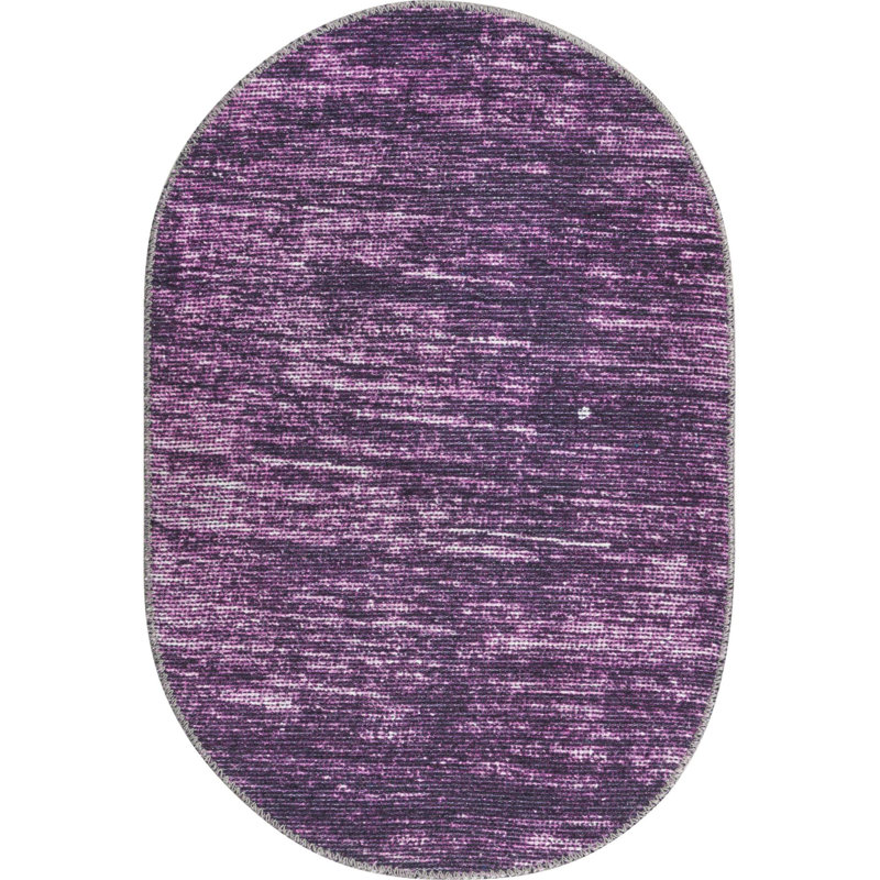 Ikhasa Chenille Indoor Rug, Oval 2' x 3'