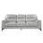 88.75 " Faux Leather Sofa