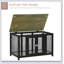 Cage pour chien Pawhut Furniture