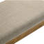 Banc de salle à manger en bois avec coussin, banc de style maison de campagne, entrée, cuisine