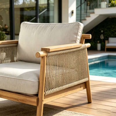 Outdoor Club Chair Set