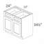 Armoire - prête à assembler, parfaite pour le rangement dans la cuisine, la buanderie et la salle de bain-1060301225