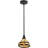 1 - Light Black Single Pendant