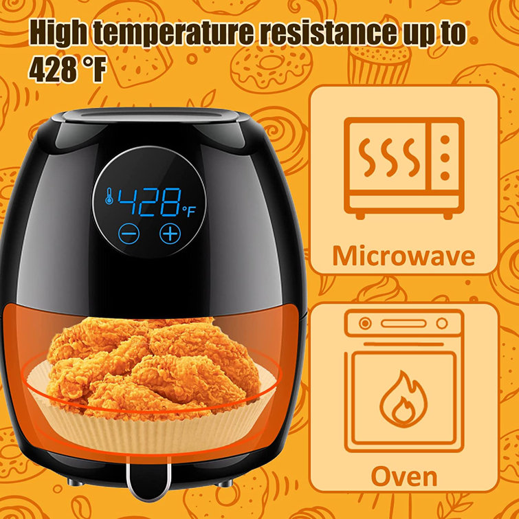 https://assets.wfcdn.com/im/43743335/resize-h755-w755%5Ecompr-r85/1900/190041993/100+Pcs+Air+Fryer+Disposable+Paper+Liner%2C+8+Inch+Non-Stick+Air+Fryer+Liners+Round%2C+Parchment+Paper+For+Baking%2C+Cooking%2C+Frying%2C+Roasting%2C+And+Microwave%2C+Oil-Proof%2C+Water-Proof.jpg