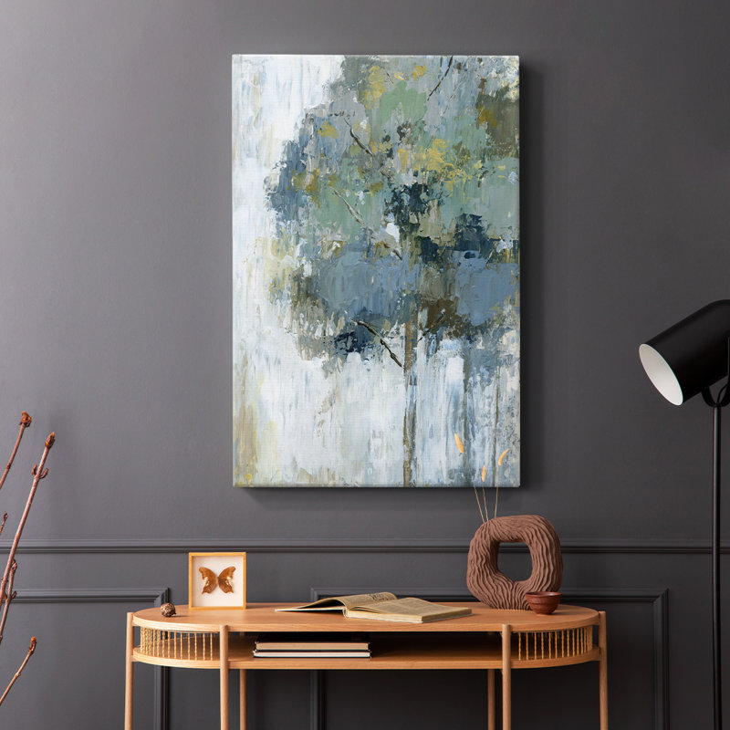 Arbre de printemps II - galerie Cavas, H 60 po x l 40 po