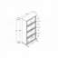 Vitrine en verre 4 niveaux-537351019