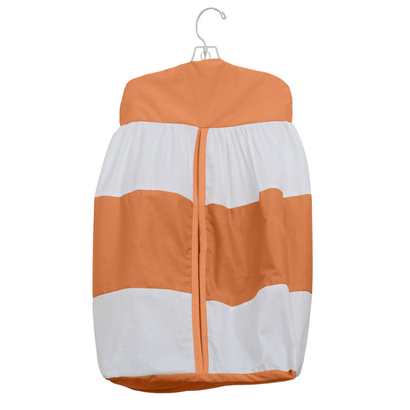 Range-couches pour lit de bébé à rayures Lilly, Orange