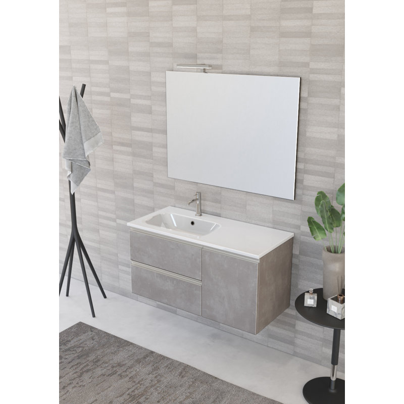 Calvert Single Vanity, Grey